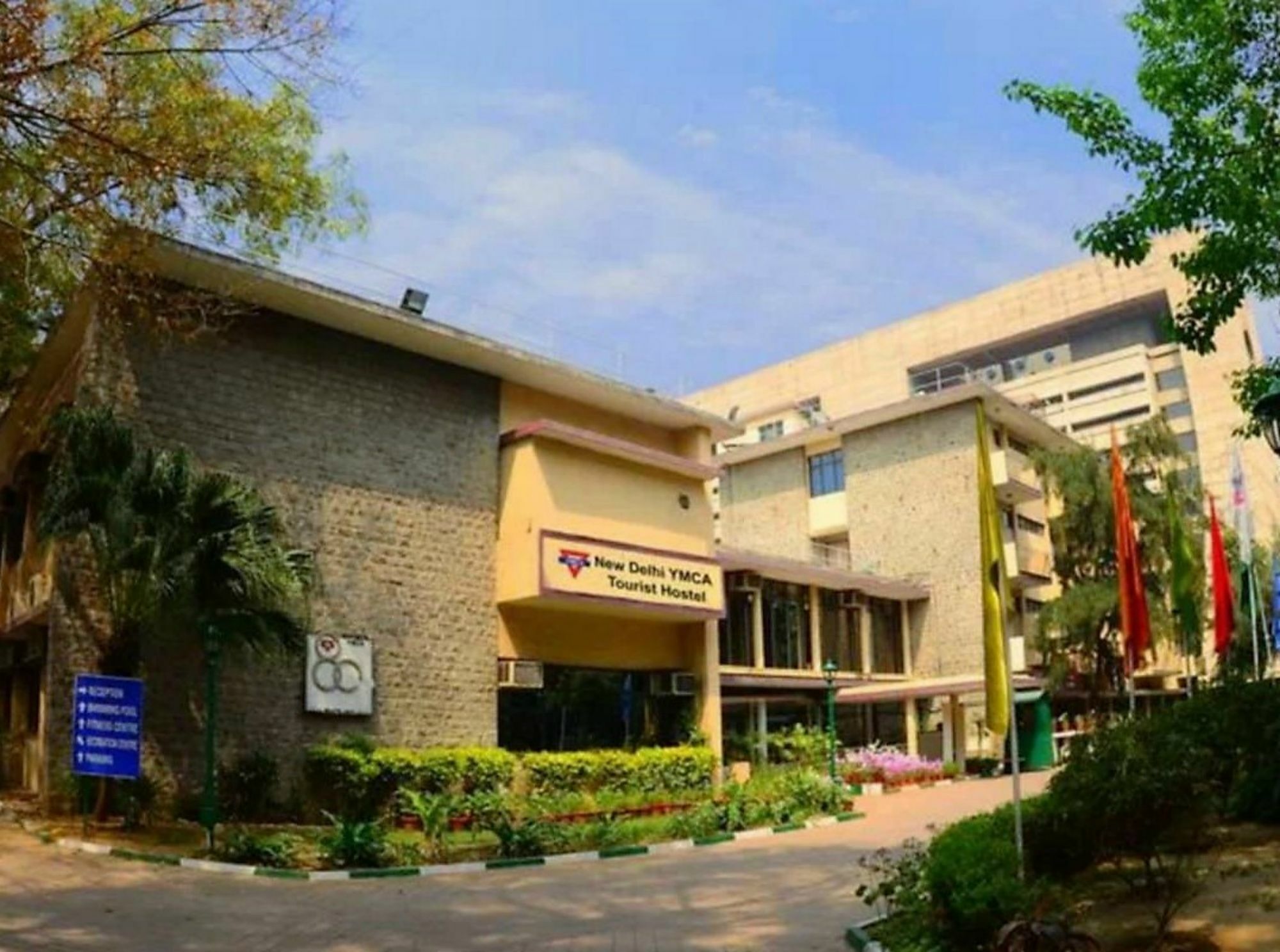 New Delhi Ymca Tourist Hostel Exterior foto